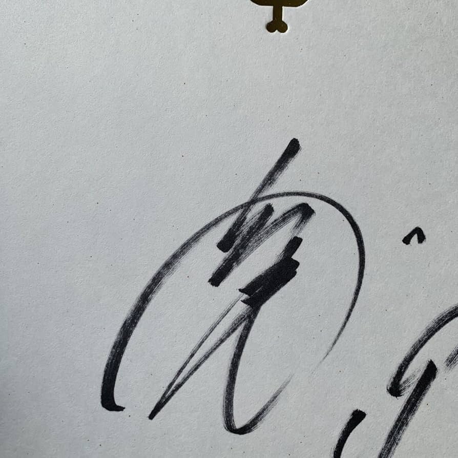 ジャイアンツサイン色紙(上原浩史)